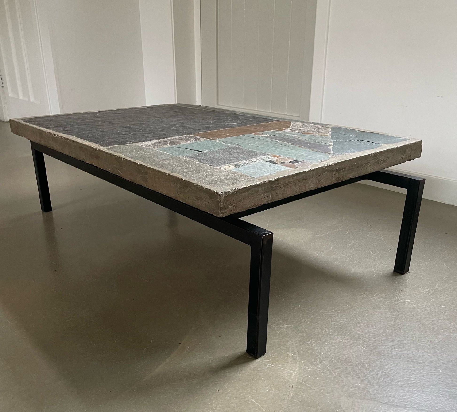Brutalist coffee table, Paul Kingma, 1965, The Netherlands - COLLECTORS RDAM