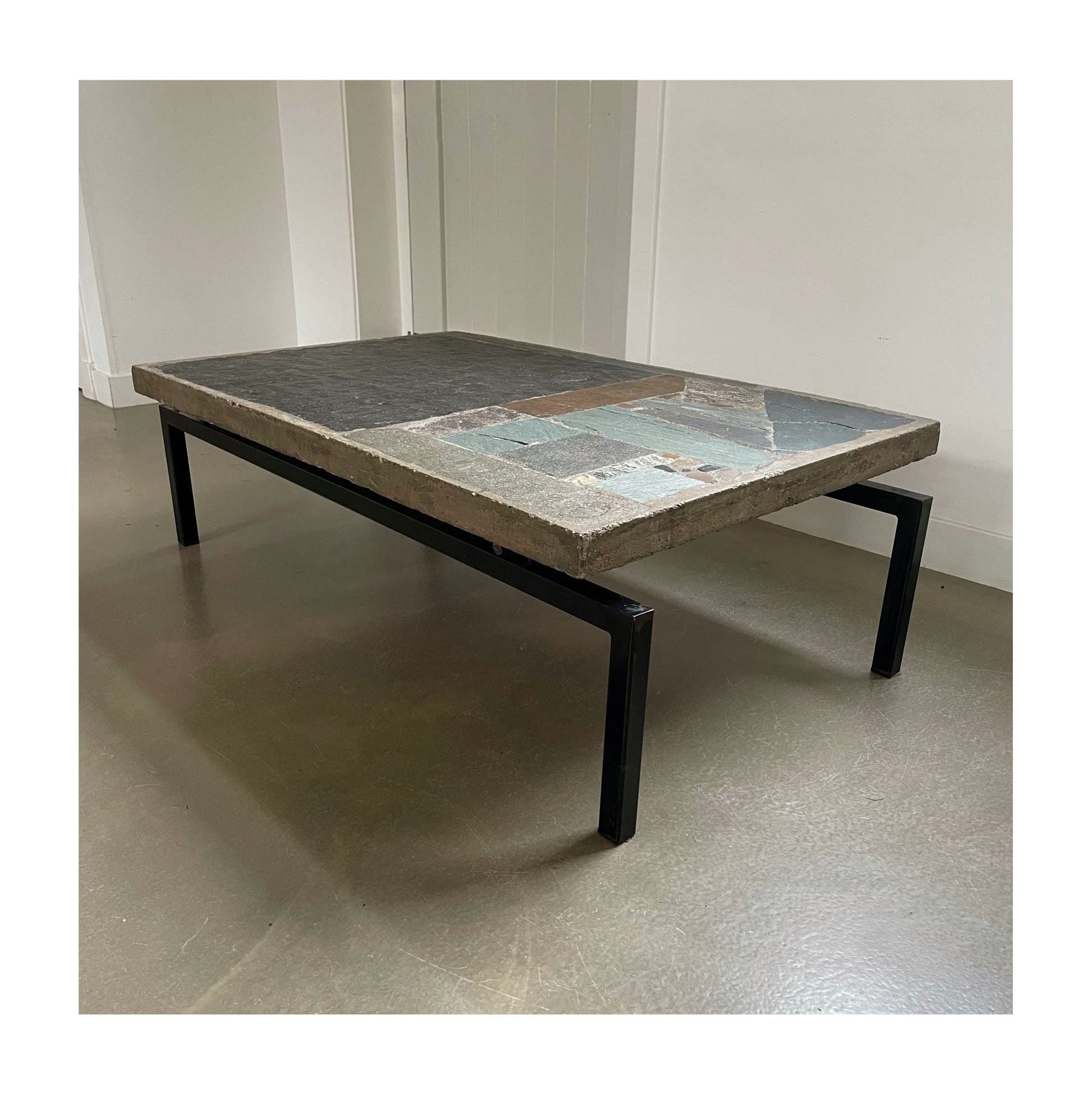 Brutalist coffee table, Paul Kingma, 1965, The Netherlands - COLLECTORS RDAM
