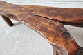 Brutalist Trunk Tree Coffee Table or Bench, 1960s - COLLECTORS RDAM