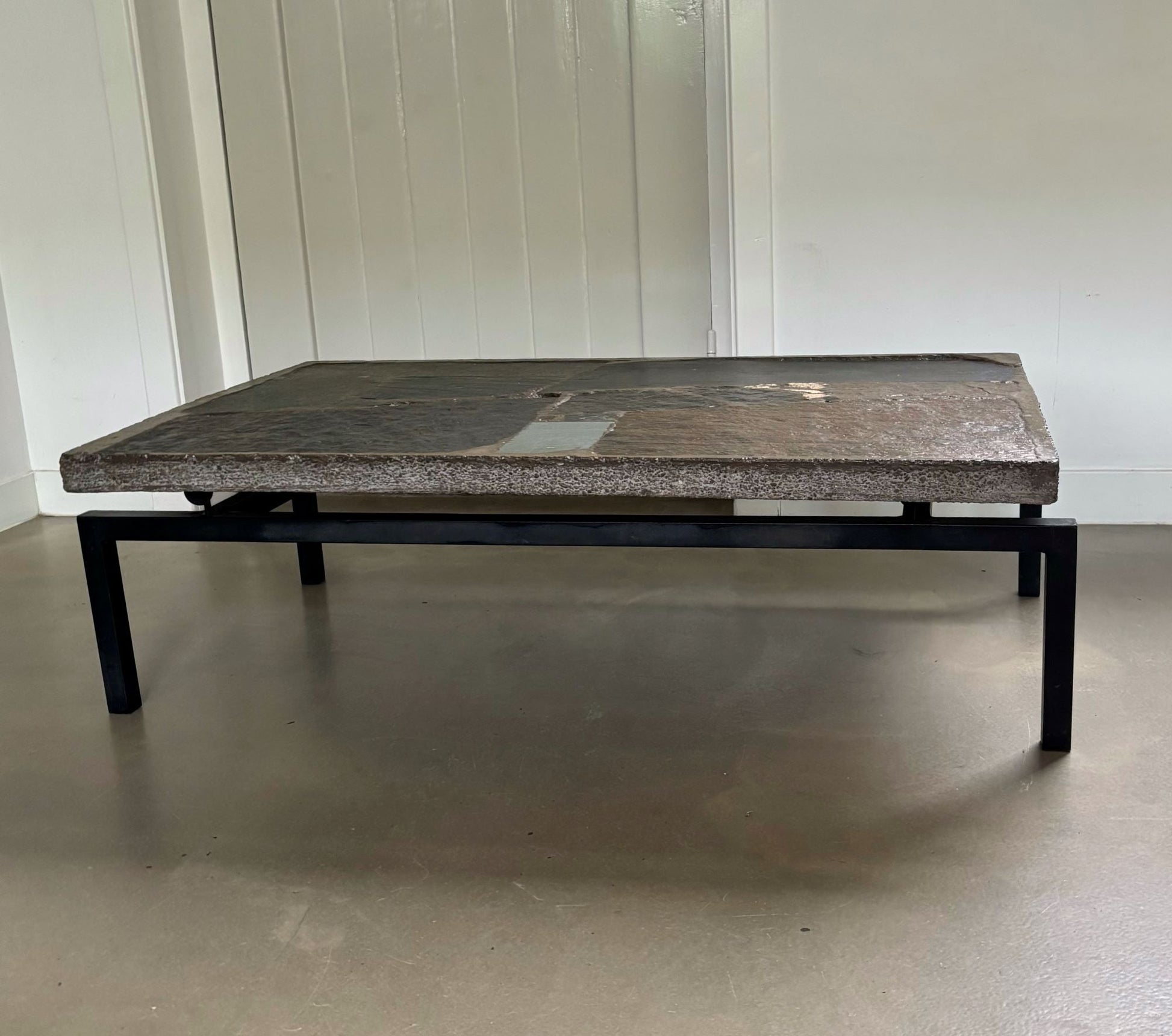 Early brutalist coffee table, Paul Kingma, 1963, The Netherlands - Collectors - Net.Work
