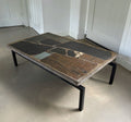 Early brutalist coffee table, Paul Kingma, 1963, The Netherlands - Collectors - Net.Work