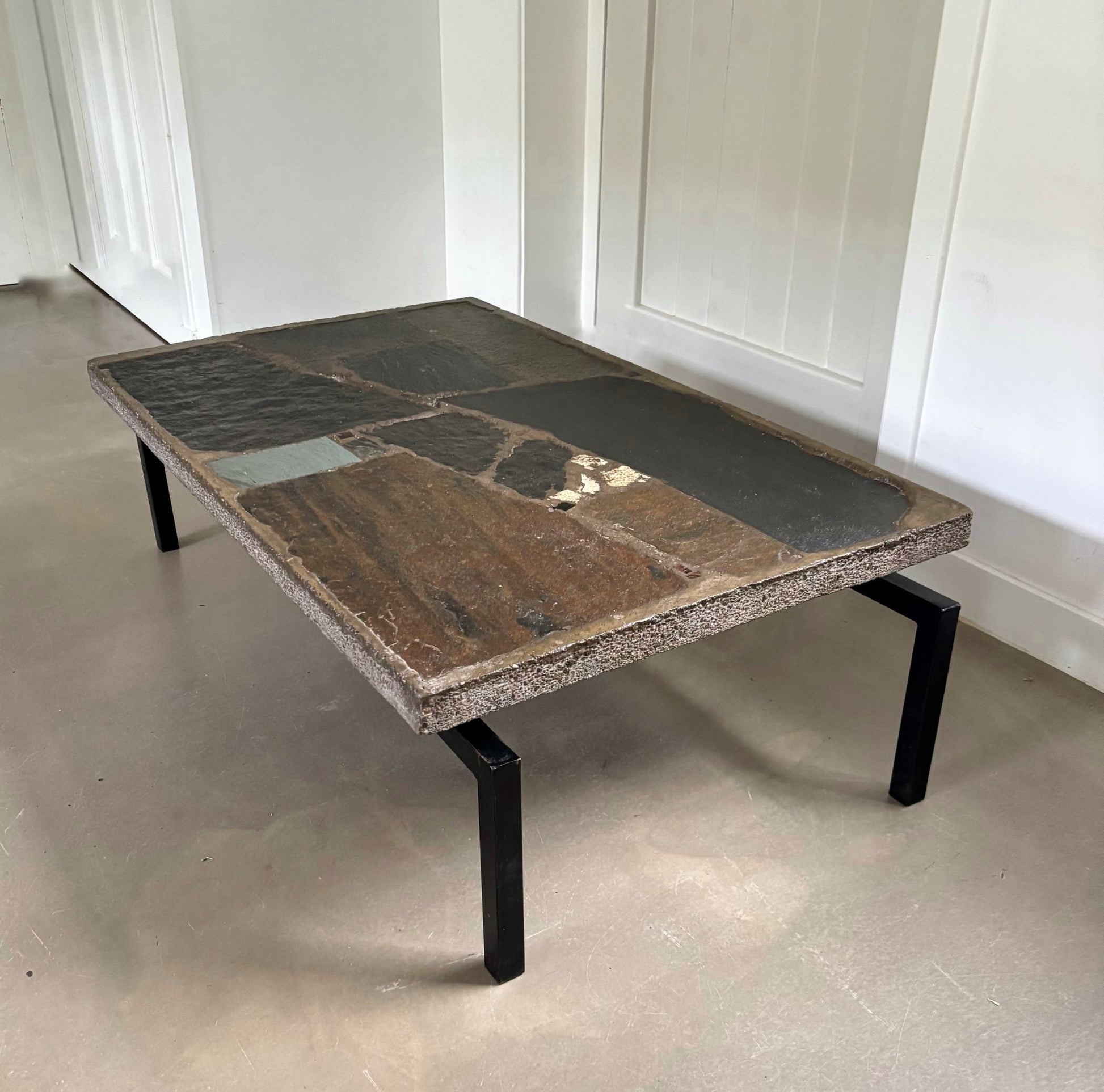 Early brutalist coffee table, Paul Kingma, 1963, The Netherlands - Collectors - Net.Work