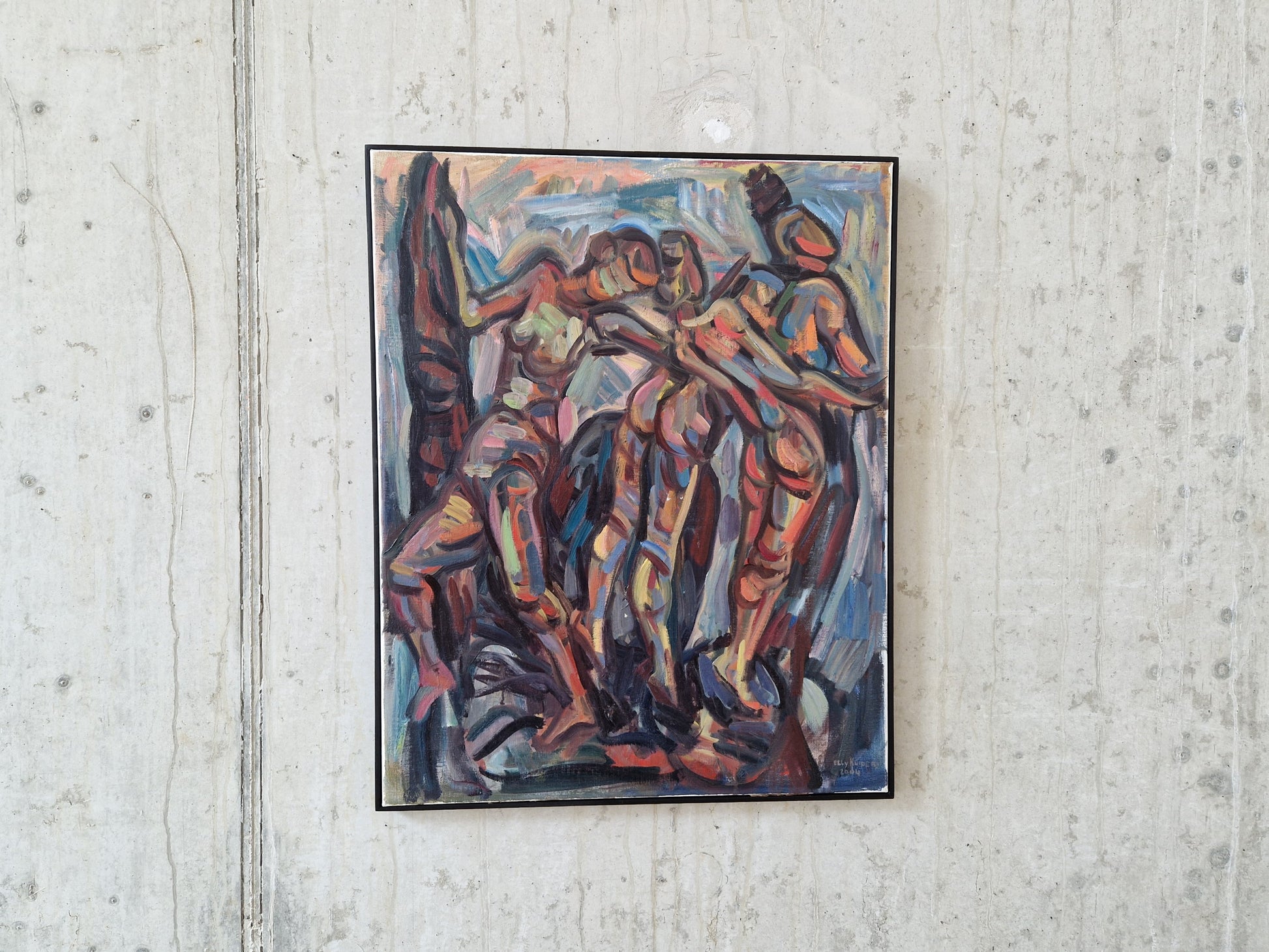 Elly Kuipers Painting of Dancing Nudes, 2004 - COLLECTORS RDAM