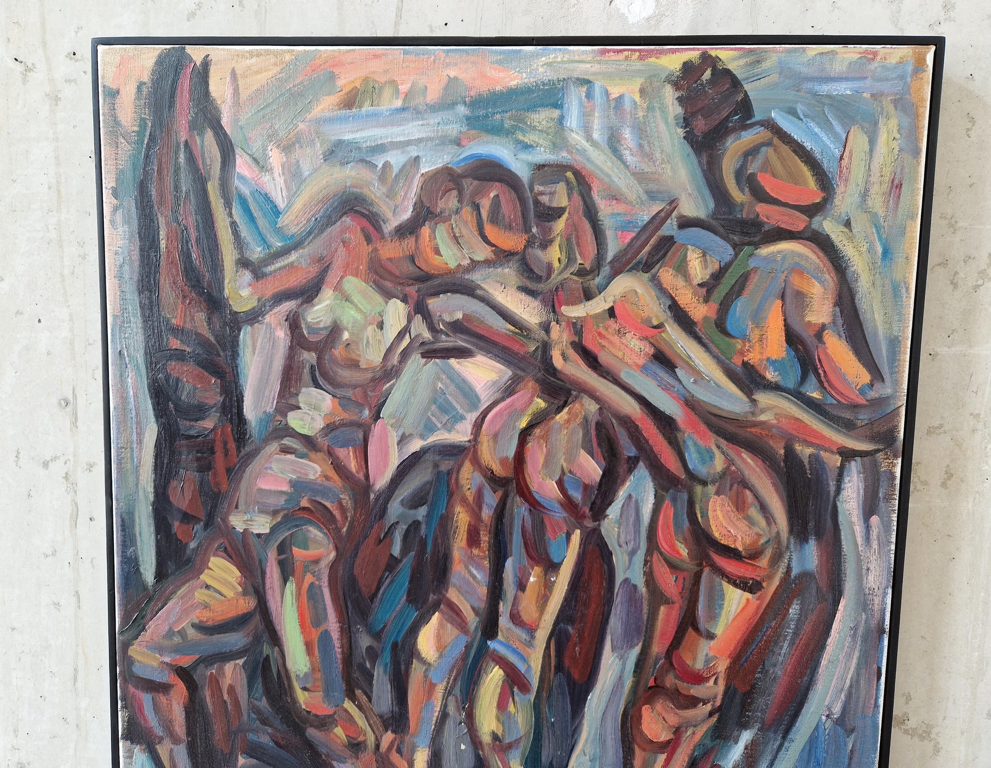 Elly Kuipers Painting of Dancing Nudes, 2004 - COLLECTORS RDAM