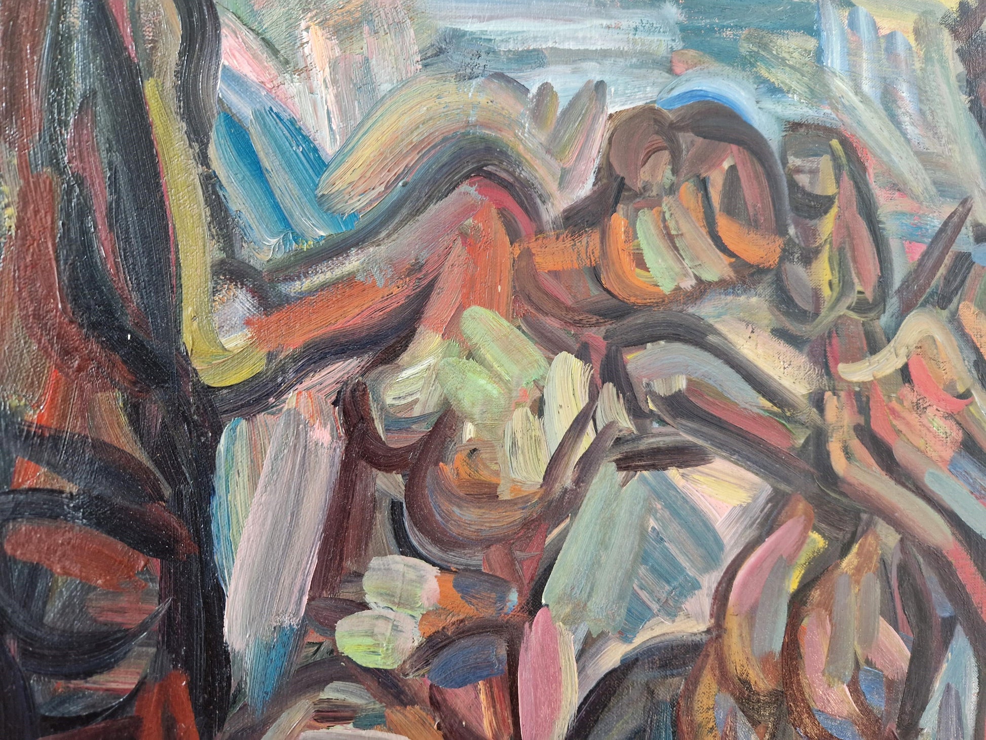 Elly Kuipers Painting of Dancing Nudes, 2004 - COLLECTORS RDAM