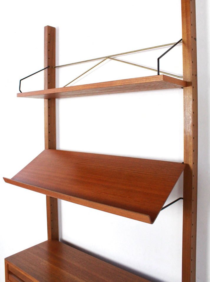 Free standing wall unit, Royal System by Poul Cadovius for Cado, Denmark 60's - Collectors - Net.Work