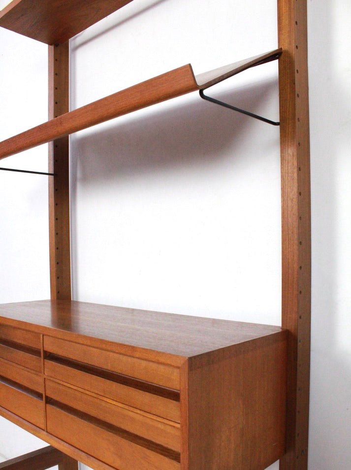 Free standing wall unit, Royal System by Poul Cadovius for Cado, Denmark 60's - Collectors - Net.Work