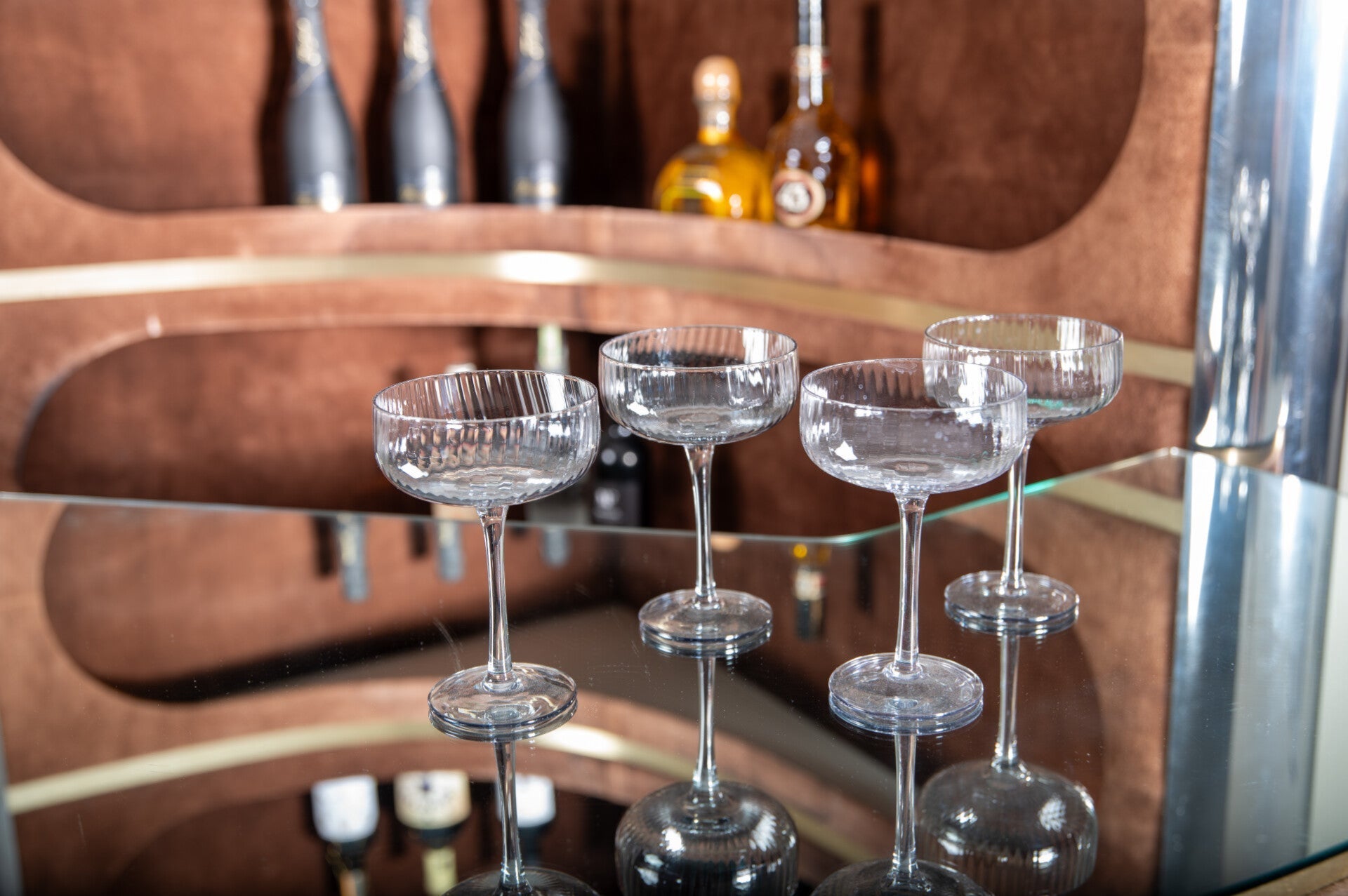 Hollywood regency Bar by Willy Rizzo, 1970s - COLLECTORS RDAM