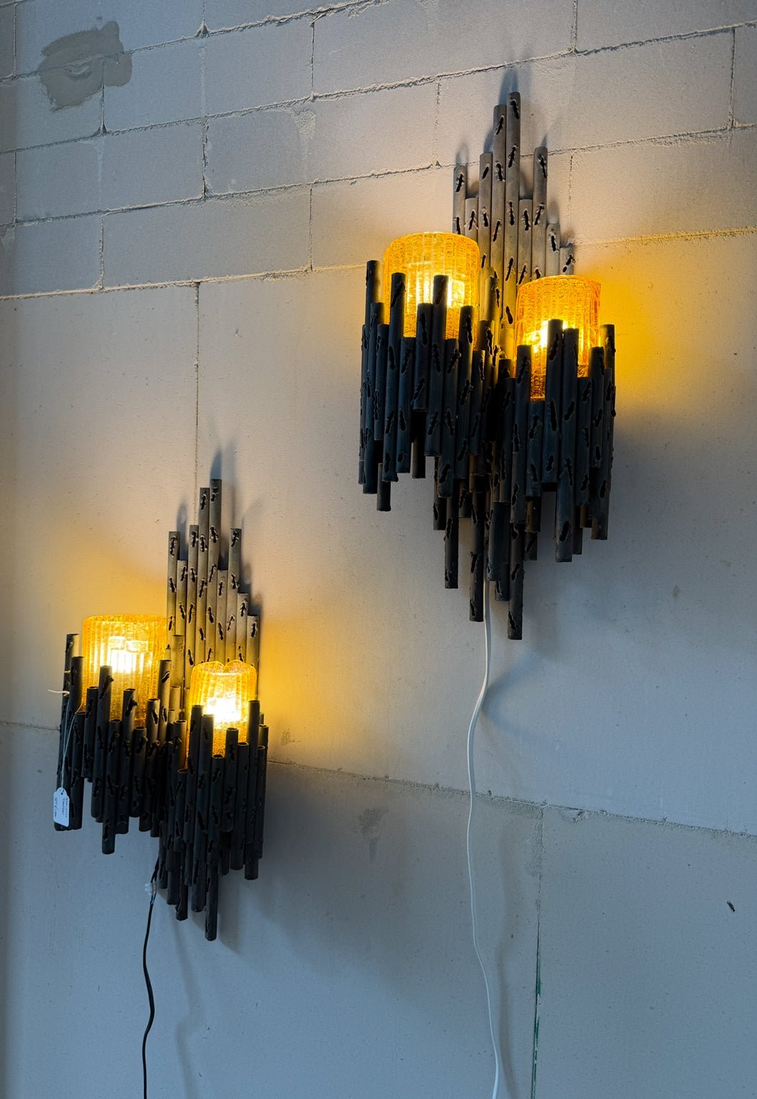 Marcello Fantoni wall lamps - COLLECTORS RDAM