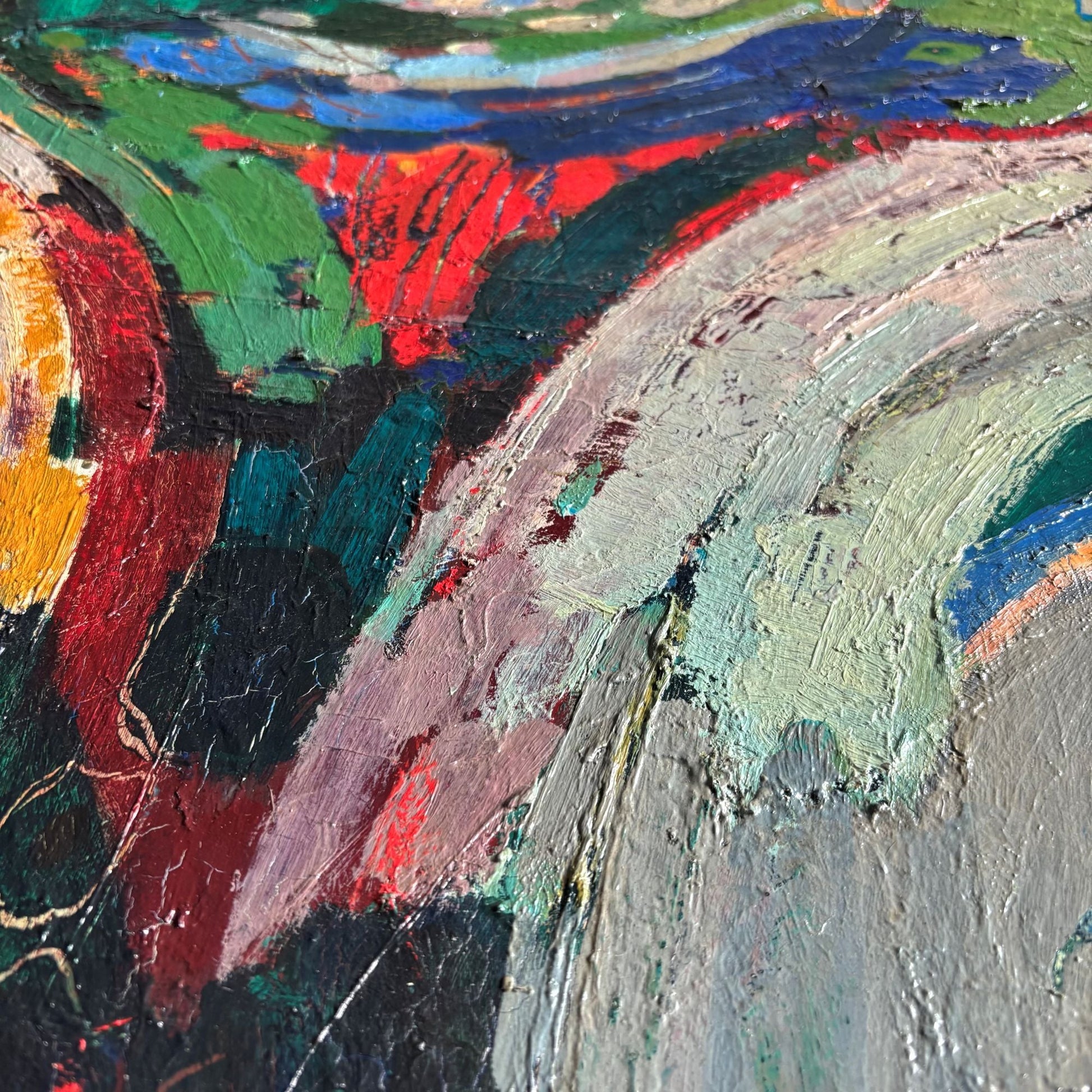 Midcentury abstract composition by Dutch artist Rien Goené (1929 – 2013) - Collectors - Net.Work