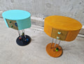 Pair of Postmodern Memphis Milano Style Side Tables, 1980s - COLLECTORS RDAM