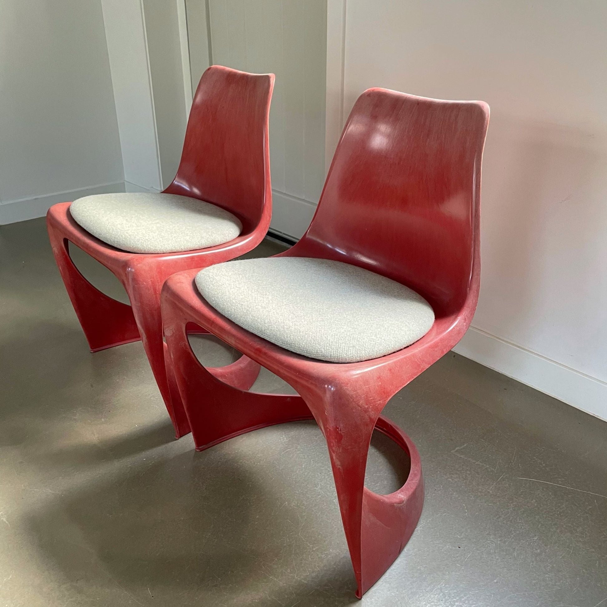 Pair of vintage design chairs by Steen Ostergaard for Cado, 1971 - COLLECTORS RDAM