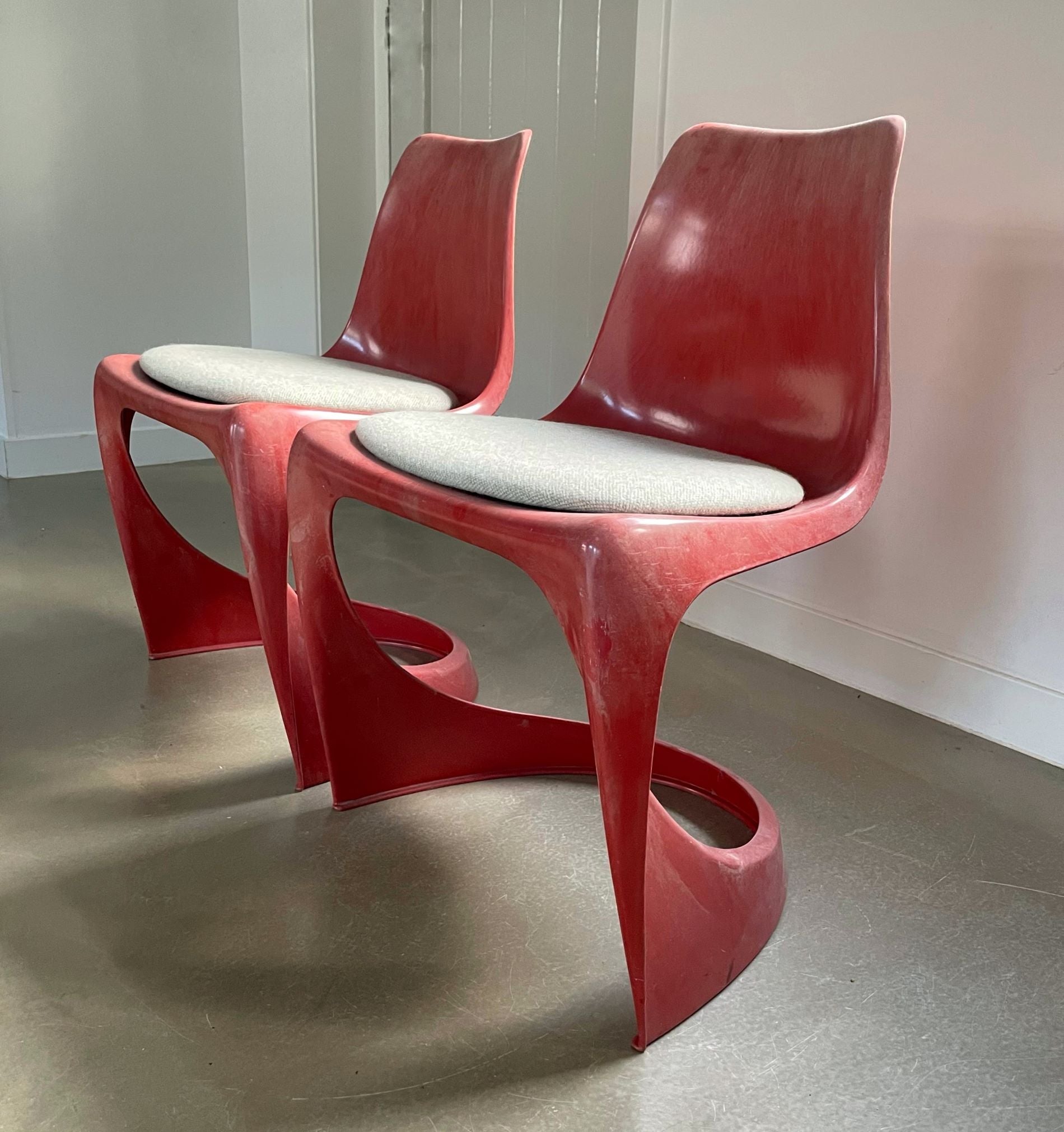 Pair of vintage design chairs by Steen Ostergaard for Cado, 1971 - COLLECTORS RDAM