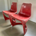 Pair of vintage design chairs by Steen Ostergaard for Cado, 1971 - COLLECTORS RDAM