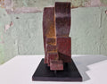 Patinated Cor Dam Sculpture in Fireclay, 1970s - Collectors - Net.Work