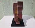 Patinated Cor Dam Sculpture in Fireclay, 1970s - Collectors - Net.Work