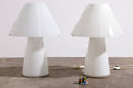 Rare Large Vetri Murano Mushroom Table Lamps, 1970s - COLLECTORS RDAM