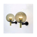 Rare set of large wall lights, Glashütte Limburg, Germany, 1970s - COLLECTORS RDAM