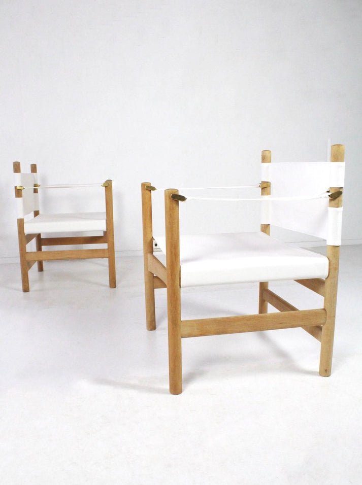 Safari chairs model 2221 by Borge Mogensen for Fredericia Stolefabrik - Collectors - Net.Work