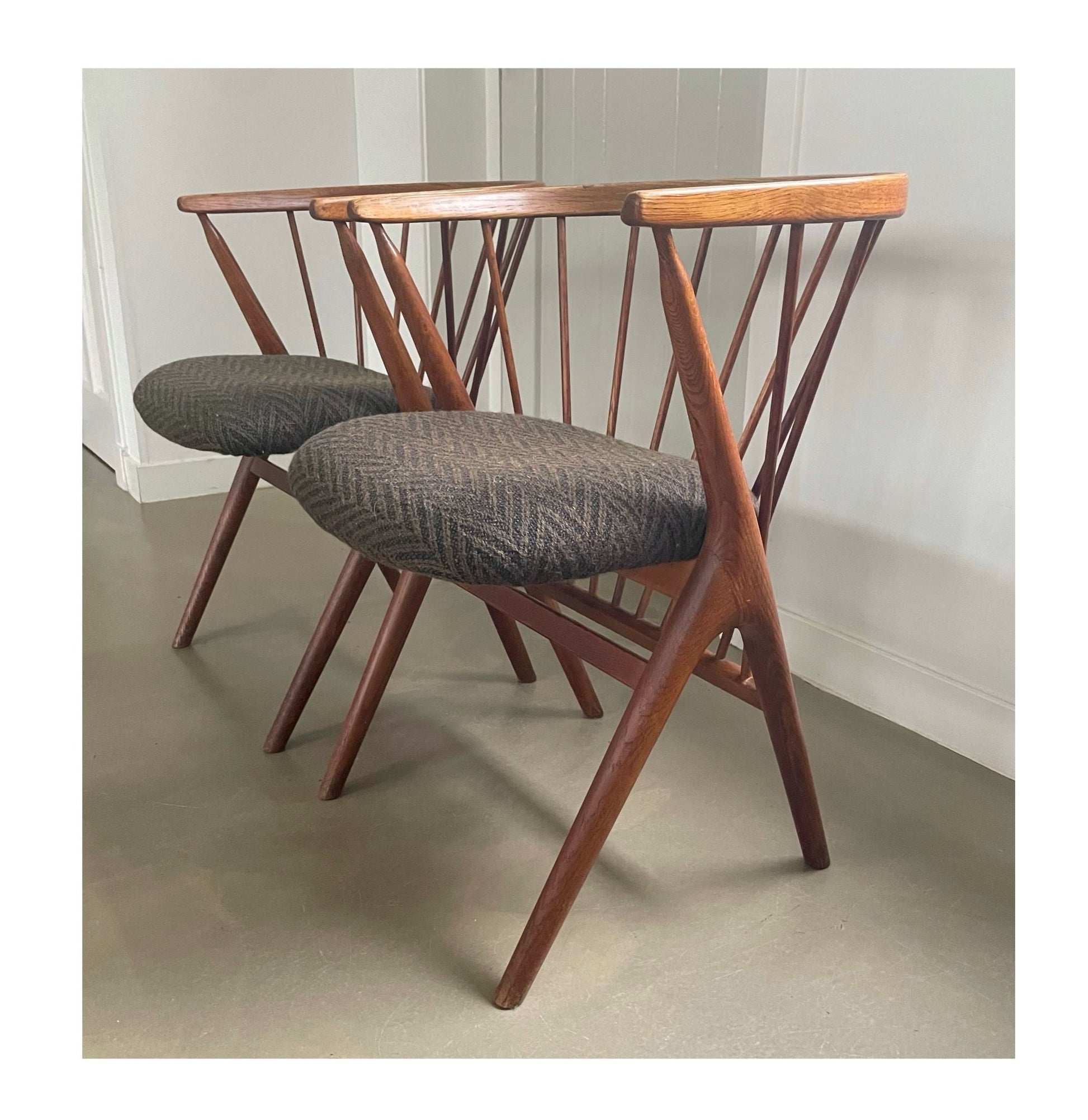Set of 2 chairs, Helge Sibast chair nr. 8, Sibast, Denmark, 1950s - COLLECTORS RDAM