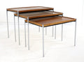 Set of 3 nest of tables Lämmle and Co with turnable tops - COLLECTORS RDAM