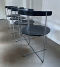 Set of 4 foldable chairs ‘Soley’, V. Hardarson for Kusch & Co, 80s - COLLECTORS RDAM