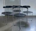 Set of 4 foldable chairs ‘Soley’, V. Hardarson for Kusch & Co, 80s - COLLECTORS RDAM