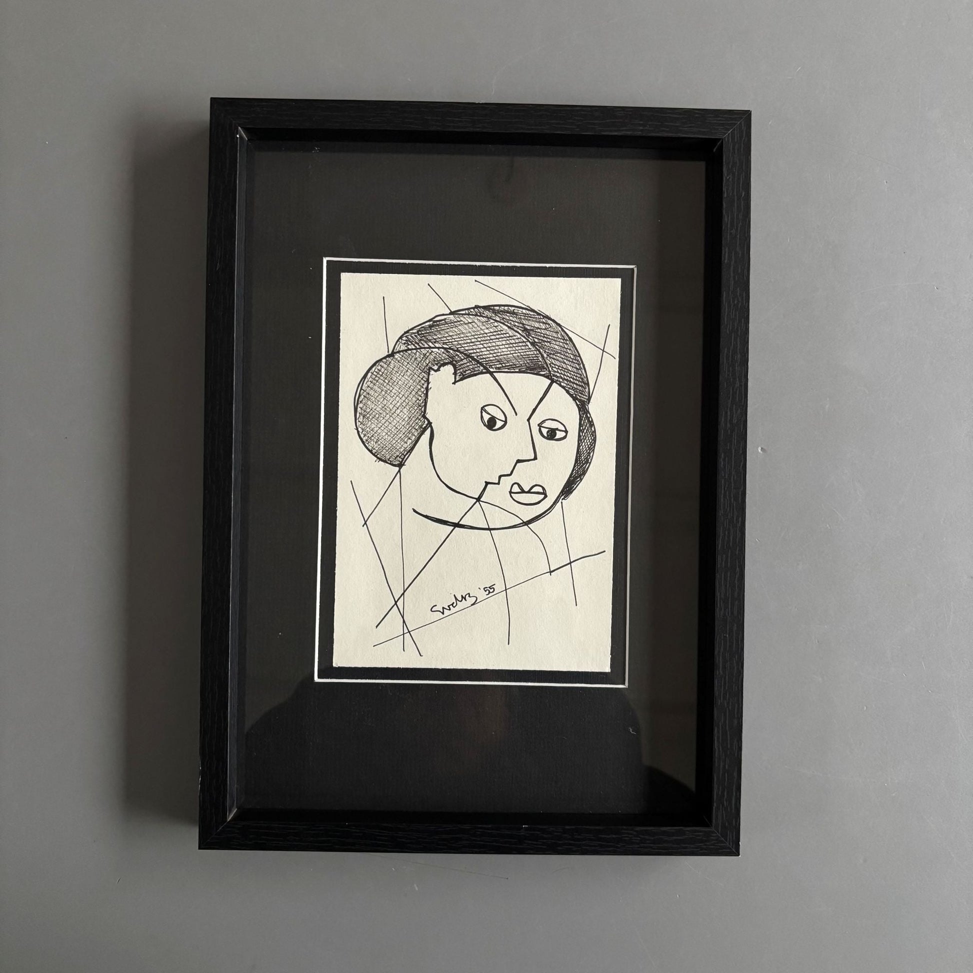 Set of two art works of Siep van den Berg, post - war constructivism, The Netherlands, 1955 - Collectors - Net.Work