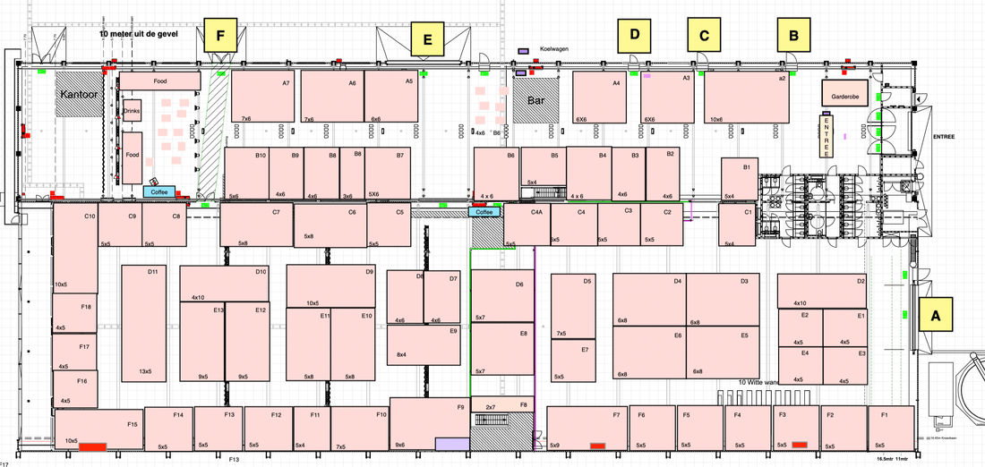 Stand only - Rotterdam 2026 floorplan - Collectors - Net.Work