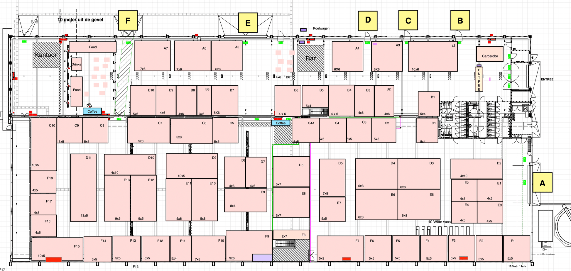 Stand only - Rotterdam 2026 floorplan - Collectors - Net.Work
