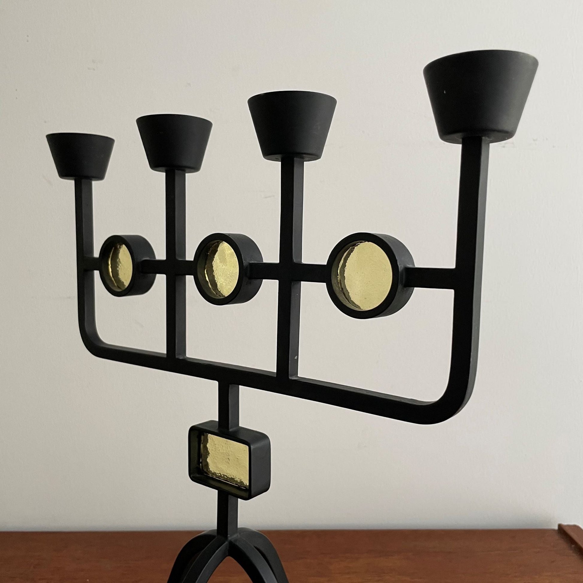 Swedish design candle holder, Erik Höglund & Gunnar Ander, 1960s - COLLECTORS RDAM