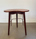 Teak side table with ashtray _ magazine holder, Gorm Mobler, Denmark 1956 - Collectors - Net.Work
