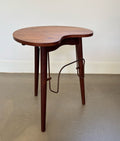 Teak side table with ashtray _ magazine holder, Gorm Mobler, Denmark 1956 - Collectors - Net.Work