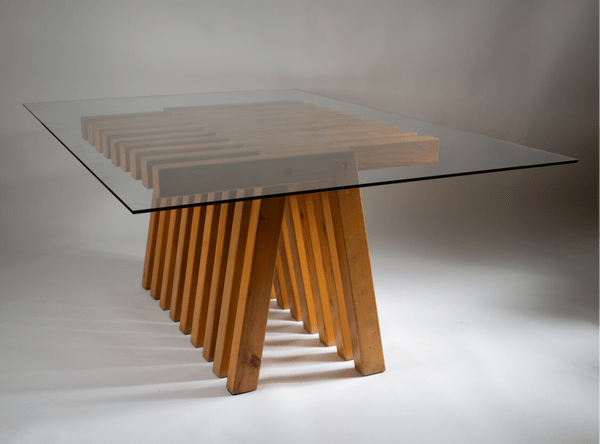 Tito Pinori 'Millepiedi" dining table, Italy 1970s - COLLECTORS RDAM