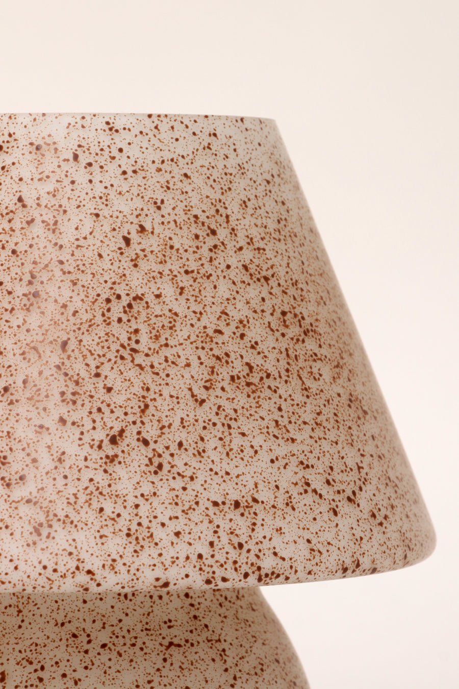 Vintage Glass Mushroom Table Lamps - 1960s Germany - COLLECTORS RDAM